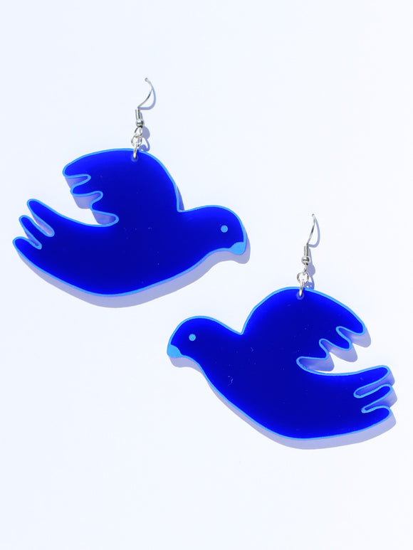 Earrings-dove-classic blue